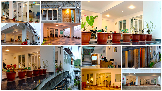 Hornbill Castle Homestay Valparai – Property Overview Exterior overview of Hornbill Castle hill stay