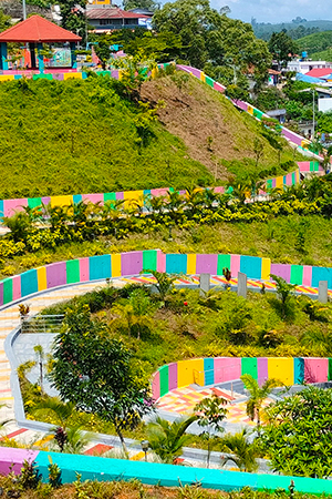 Public park near Hornbill Castle Valparai Nearby park view from Hornbill Castle Valparai